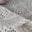 Azerlee cotton crochet tablecloth rectangular beige 55x70 4