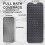 Bath Mat Non-Slip 40 x 16 Inch Clear Blue 1-Pack 1