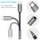 USB-C to 3.5mm audio adapter for Samsung, iPad, OnePlus, 4