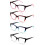 Women's Oversized Translucent Cateye Reading Glasses +4.00 2