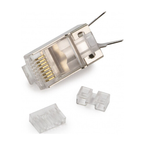 Platinum Tools Cat6A/7 STP RJ45 Connector 50-pack 1