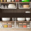 Under Shelf Wire Basket Black Large 2
