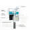 VISALY Aquarium Filter 66 GPH for 2-8 Gallon Tanks 7
