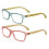 Bamboo Women Reading Glasses +2.00 2 Pairs 2