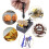 Black Aluminum Alloy Pin Vise Hand Drill with 25 Micro 6