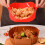 Silicone Baking Tray for Square Air Fryer Durable 6