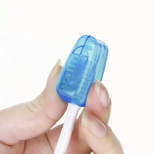 Toothbrush Head Covers Plastic Storage Box 5pcs 2
