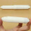 White toilet paper roll holder spindle M8 4