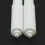 White toilet paper roll holder spindle M8 8