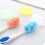 Toothbrush Head Covers Plastic Storage Box 5pcs 6