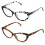 Women's Cateye Reading Glasses Anti-Blue Light UV 2