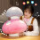 Mushroom plush throw pillow soft comfortable home decor 4