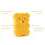 VISALY baby bath sponge set 4 pieces 5