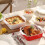 Ceramic 8x8 inch square baking dish 2 quart 7