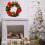 Manfitter pre-lit spruce wreath 16 inch with 15 LEDs 6