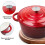 Dutch Oven Enamel Cast Iron 4.5 Qt Blue 2
