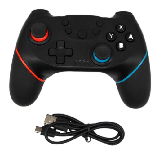 Wireless Gamepad for Nintendo Switch Pro Black