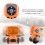 VISALY intelligent robot toy with wireless control and 5