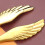 Angel Wing Spoon and Fork Set - Lightweight Elegant Design 8