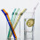 Glass Straws Set Borosilicate 5 Pcs 7
