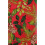 Christmas tablecloth with holly mistletoe pine branches red 2