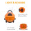 VISALY intelligent robot toy with wireless control and 7