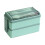 TRIEIY plastic bento box double layer green 2-piece 2