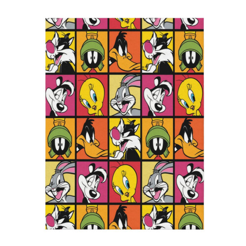 Looney Tunes plush throw blanket 50" x 40"