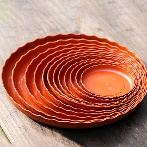 Plant Saucers Heavy-Duty Round 2 pcs 2