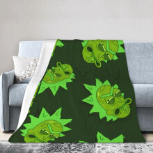 Rick and Morty fleece blanket 60 x 50 inches