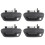 4X Left Front Exterior Door Handle Set 2013-2015 for  Spark Outer Black 95987921 1