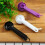 TUMALL measuring spoon set plastic 6-piece purple 7