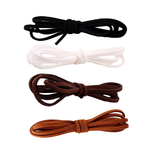 Faux Leather Rope for Jewelry Making 4 Bundles 1
