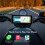 Motorcycle 6.86 Inch  Portable Screen GPS Navigation IP68 Waterproof Wireless Carplay Android Auto MP5 Player 7