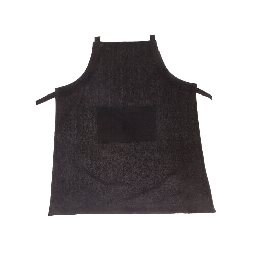 Maison Concepts polycotton apron black 28x34x1 in