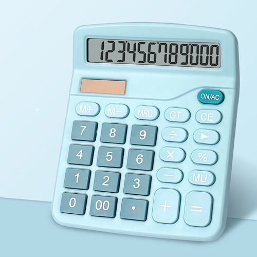 Basic 8-digit LCD mini calculator pocket size