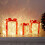 Christmas Lighted Gift Boxes Warm White 100 LED 4