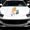 Cat vinyl decal sticker for car window 1 piece 6