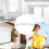 Foldable Clothes Hanger White Portable Non-Slip 7