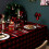 Buffalo Check Cotton Linen Tablecloth 55x55 Inch Red Black 7