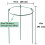 Metal plant climbing support trellis round frame 1 pc 4