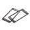Humbucker Pickup Mounting Rings Set 2 pcs 1