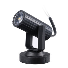 MABOTO AC85-265V1W LED mini bodová lampa přenosné svítidlo pro domácí párty dekorace deco DJ show bar hospoda koncert