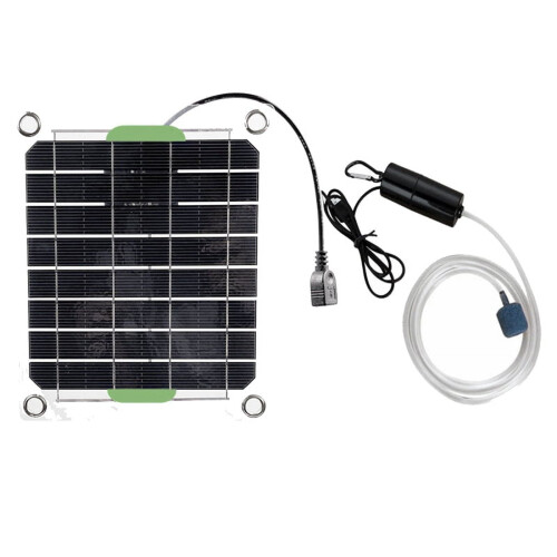 Aquarium Air Pump Solar USB Powered 20W