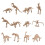 VISALY Dinosaur Skeleton Toys Educational 12Pcs 2