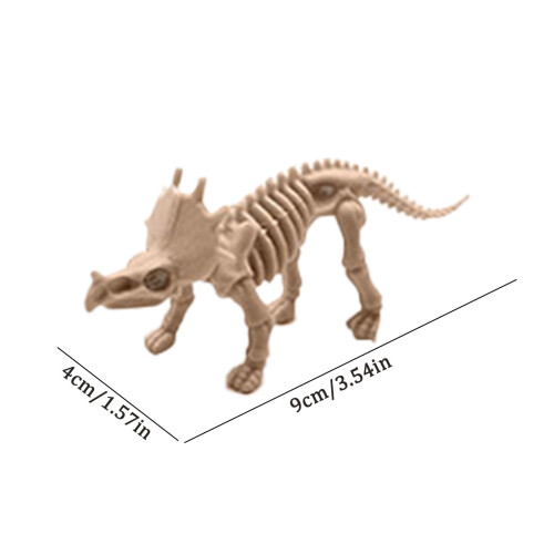 VISALY Dinosaur Skeleton Toys Educational 12Pcs 2