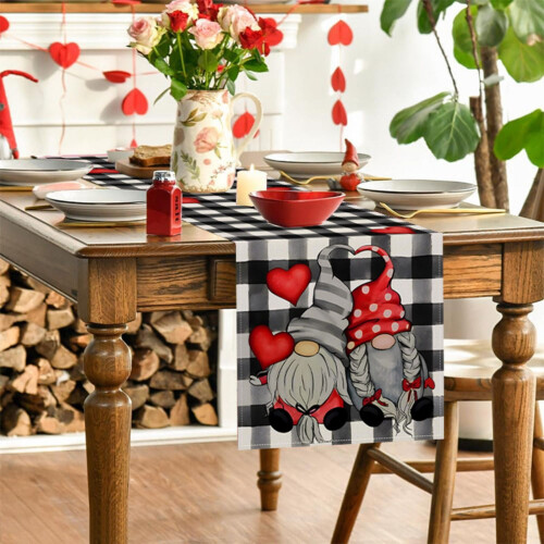 Table Runner Linen for Candlelit Dinner 1 Pack 1
