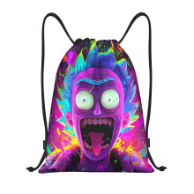 Rick and Morty Drawstring Bag Unisex Small