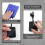 Shower Head Holder Black 360 Rotatable Wall Mount 8