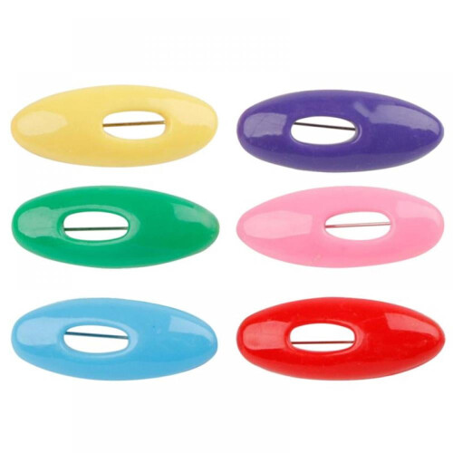 Luxsea plastic scarf pins 6PCS